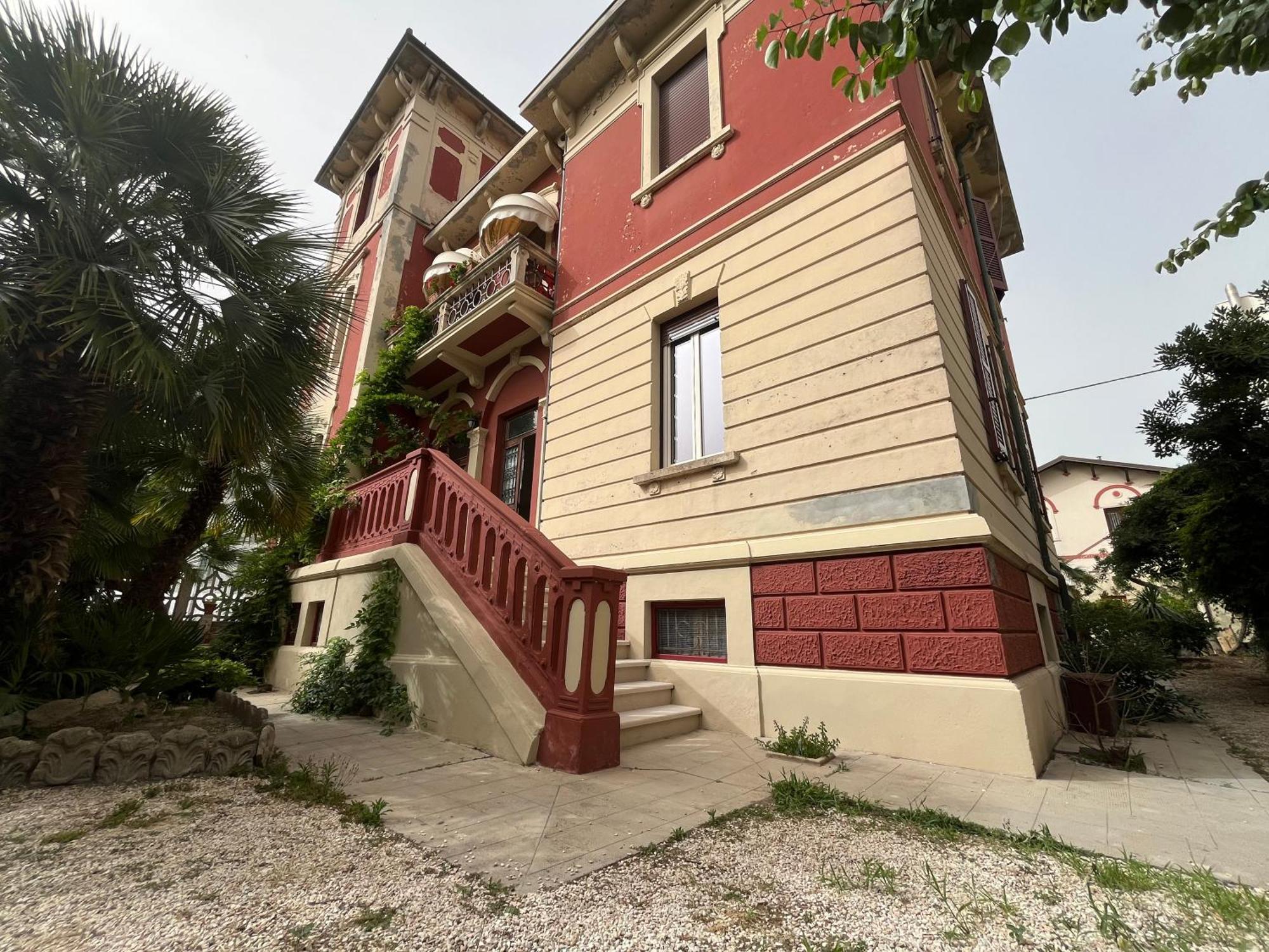Se114 - Senigallia, Porzione Di Splendida Villa Liberty A 30M Dal Mare Extérieur photo